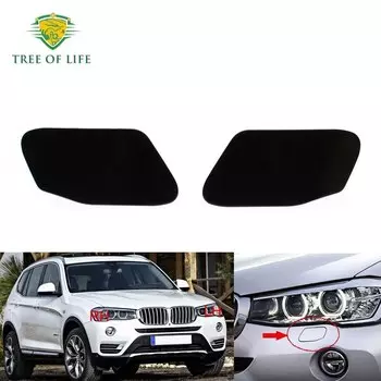 Для BMW X3 F25 серии 2014 2015 2016, крышка форсунки омывателя передней фары, крышка для распыления воды