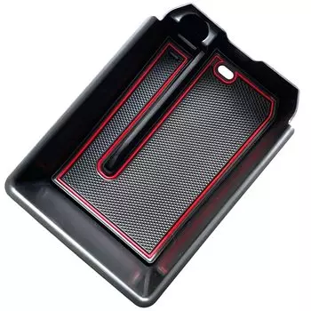 Для BMW X3 G01 X4 G02 2018-2021 Автомобильная Центральная консоль подлокотник коробка для хранения поддон контейнер с резиновым ковриком