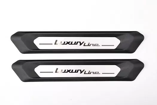 Для BMW X3 G01 X4 G02 2018 2019 Автомобильные аксессуары 2 шт. Защитная пластина для заднего порога автомобиля, накладка, аксессуары