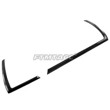 Для BMW X3 X4 G01 G02 2022 ABS углеродное/персиковое дерево авто центральное управление Co-pilot панель отделка полоса крышка отделка аксессуары для интерьера