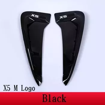 Для BMW X5 F15 X5M F85 14-18 Стайлинг автомобиля ABS автомобильные жабры в виде акулы боковое крыло вентиляционные декоративные наклейки автоаксессуары автомобильные товары