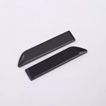 Для BMW X5 F15 X5M F85 2014-2018 Xdrive логотип M Логотип ABS серебристый/черный автомобиль акула жаберная сторона крыло вентиляционные стикеры автомобильные аксессуары