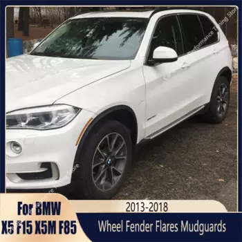 Для BMW X5 F15 X5M F85 колесный свод крыла вспышки Брызговики 25d 30d 35i 40d M50i M50d X5M 2013-2018 M стильные накладки на крылья для тюнинга