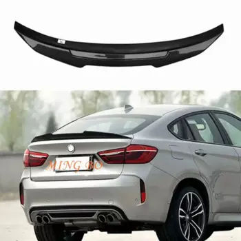 Для BMW X6 F16 и X6M F86 PSM стиль углеродное волокно задний спойлер крыло багажника 2014-2019 FRP кованый УГЛЕРОДНЫЙ