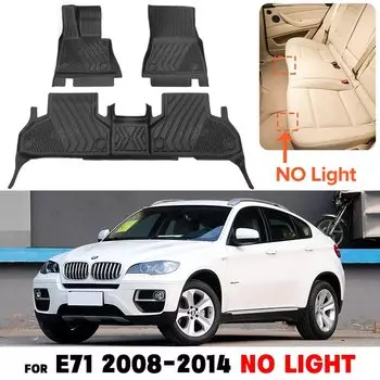 Для BMW X6 всех моделей E71 F16 G06 2008-2022 всепогодный автомобильный напольный коврик из ТПЭ, автомобильный ковер, аксессуары для защиты салона