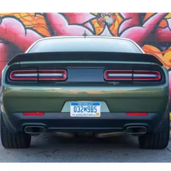 Для больших аксессуаров, спойлер Dodge Challenger из АБС-пластика, Автомобильный багажник, хвостовое крыло, блестящая фотография, 2015-2021 год