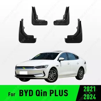 Для BYD Qin PLUS 2021 2022 2023 2024, брызговики на крыло, брызговики, брызговики, автомобильные аксессуары