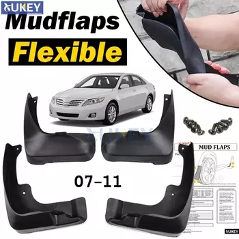 Для Camry Altis Aurion XV40 2007-2011 гибкие брызговики брызговики брызговики 2008 2009 2010 Стайлинг автомобиля
