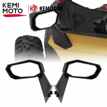 Для Can-Am Maverick X3 715004236 Зеркала заднего вида с боковой дверью X3 Max 900 HO R RR Turbo 4x4 715004236 2017-2025 Аксессуары для UTV