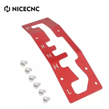 Для CAN AM Shift Shifter Gate Plate Panel Защитная крышка UTV для Can-Am Maverick X3 Max R 4x4 Turbo DPS 2017-2023 2019