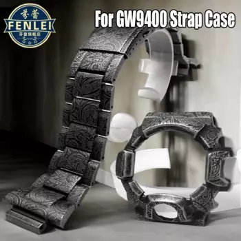 Для Casio G-SHOCK, часы из нержавеющей стали, зеркальные часы, защитная оболочка, модифицированные часы с пейсли, модель