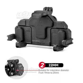 Для CFMOTO 450MT 450 MT 2024-алюминиевый держатель для телефона с ЧПУ для мотоцикла, GPS, подставка для навигации, новый черный удлинительный кронштейн 12 мм/22 мм