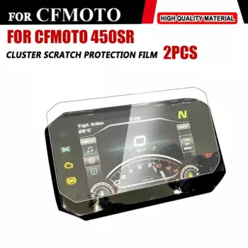 Для CFMOTO 450SR CF MOTO 250SR мотоциклетный спидометр, защитная пленка для экрана кластера, защитная пленка для приборной панели