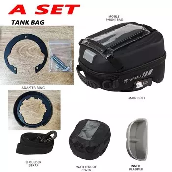 Для CFMOTO 700 CLX 250 CL-X 700CLX 700CL-X 250CLX 2023 2024 сумка для топливного бака емкостью 4,5 л водонепроницаемая сумка для хранения багажа на баке