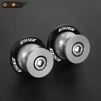 Для CFMOTO CF MOTO 650GT 650 GT 2018 2019 2020 2021 2022 мотоциклетные катушки с маятниковым рычагом ползунок задняя подставка винты детали доступа