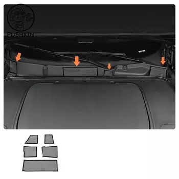 Для Changan Deepal S7 S07 2024 2025 автомобильная крышка из нержавеющей стали впускная решетка воздушный фильтр чистый воздухозаборник защитные аксессуары