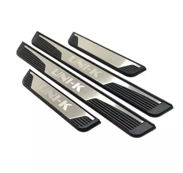 Для Changan UNI-K UNIK 2021 2022 2023 аксессуары для порога двери Противоударная защита от грязи Обложка наклейки отделка