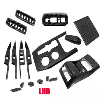 Для Changan UNI-K UNIK 2021-2023 аксессуары для интерьера из углеродного волокна крышка переключателя передач Крышка панели переключения воздуха крышка выпускного отверстия