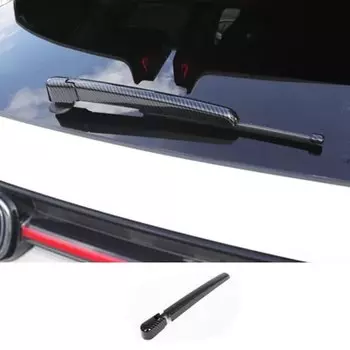 Для Changan UNIK UNI-K 2021-2024 ABS углеродное волокно, дверная ручка для зеркала заднего вида, боковое крыло, стеклоочиститель, задняя крышка переднего и заднего фонаря