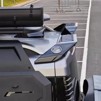 Для Chery Jetour Traveler T2 Barbos Сегментированный спойлер для заднего крыла для автомобильных спойлеров и крыльев Внешние детали для заднего крыла