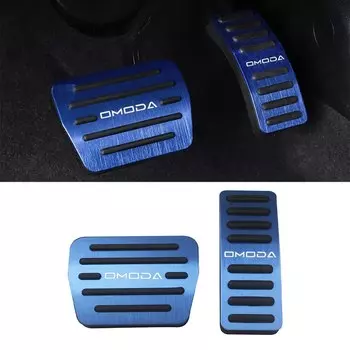 Для Chery Omoda 5 C5 FX 2022 2023 2024 Алюминиевый автомобильный педаль газа тормоза педали сцепления противоскользящие колодки аксессуары