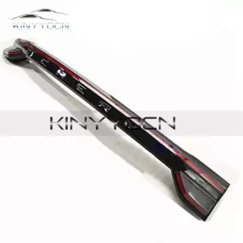 Для Chery Tiggo 7 Plus 2022 23 через светодиодный задний фонарь, задний фонарь, задний фонарь, задний фонарь, кронштейн, задний комбинированный фонарь