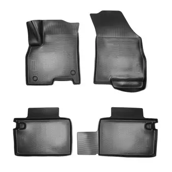 Для Chery Tiggo 8 с 2018-2024 гв. 1й, 2й, + 3й ряды (Чери Тигго) полиуретановые коврики в салон Norplast