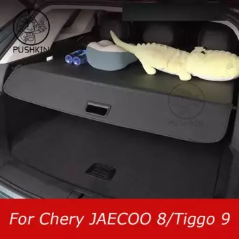 Для Chery TIGGO 9 Jaecoo 8 J8 J9 накладка на багажник автомобиля, накладка на заднюю полку, навес на перегородку, холст, декоративные аксессуары