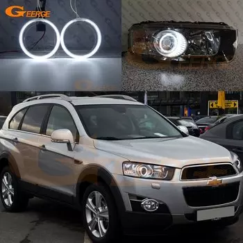 Для Chevrolet Captiva 2011 2012 2013 2014 2015, отличные фары, ультра яркие CCFL, комплект с кольцами Halo, автомобильные аксессуары
