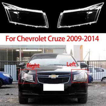 Для Chevrolet Cruze 2009-2014 крышка передней фары автомобиля маски Налобные фонари затеняющие линзы прозрачный стеклянный абажур корпус лампы
