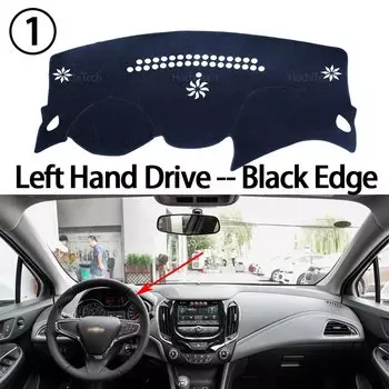 Для Chevrolet Cruze 2016 2017 2018 2019 MK2 противоскользящий чехол для приборной панели, защитная накладка, автомобильные аксессуары, солнцезащитный ковер