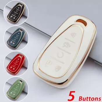 Для Chevrolet Malibu XL Equinox Camaro RS ZL1 Bolt 2019 Trax 2018 звуковой Блейзер траверс Trailblazer Cruze ТПУ чехол для автомобильных ключей