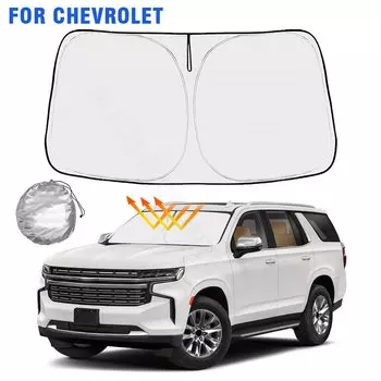 Для Chevrolet Tahoe 2021 2022 2023 2024 лобовое стекло автомобиля солнцезащитный козырек переднее и заднее окно козырек автоаксессуары защита от ультрафиолета