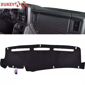 Для Chevrolet Tahoe Suburban Avalanche Silverado 1500 Sierra 1500 1999 - 2006 коврик для приборной панели черный коврик для приборной панели