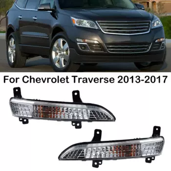 Для Chevrolet Traverse 2013 2014 2015 2016 2017 передний бампер автомобиля DRL дневные ходовые огни противотуманные фары GM 2530135 GM 2531135