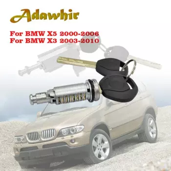 Для цилиндра дверного замка BMW X5 E53 серии 2000-2006 гг., с 2 ключами 51217035421