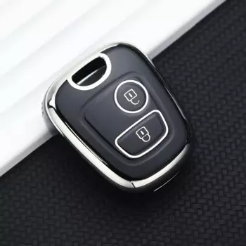 Для Citroen C1 C4 для Peugeot 106 107 206 207 306 307 406 407 защитный чехол для автомобильного ключа из ТПУ аксессуары для автомобильного дистанционного ключа