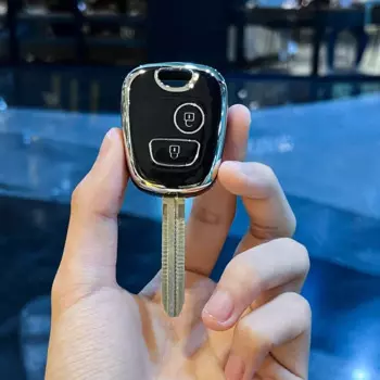 Для Citroen C1 C4 для Peugeot 106 107 206 207 306 307 406 407 защитный чехол для автомобильного ключа из ТПУ аксессуары для автомобильного дистанционного ключа