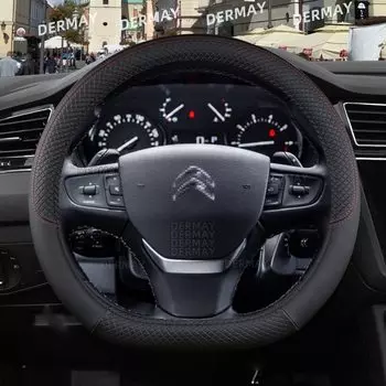 Для Citroen Jumpy Dispatch SpaceTourer 1994 ~ 2021 9 цветов автомобильный чехол на руль из искусственной кожи Нескользящие автомобильные аксессуары