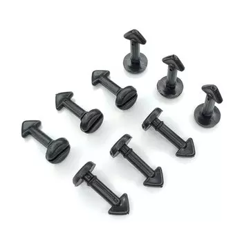 Для Citroen Picasso Xsara для Peugeot 307, накладка на двигатель автомобиля, крышка лотка, зажим, винты, заклепки, автоматические нейлоновые крепежные зажимы 025067