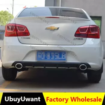 Для Cruze 2015 2016, диффузор заднего бампера, защита бампера, АБС-материал, защита бампера автомобиля, защитная пластина, крышка бампера