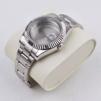 Для Datejust корпус часов NH35 из нержавеющей стали ремешок 10ATM водонепроницаемый Fit NH35 NH36 автоматический механизм корпус из сапфирового стекла