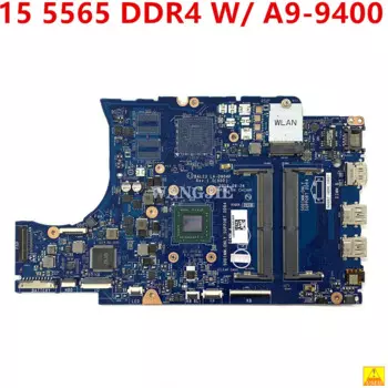 Для Dell Inspiron 15 5565 материнская плата для ноутбука KF2J6 0KF2J6 CN-0KF2J6 б/у DDR4 W/ A9-9400 CPU 100% рабочий