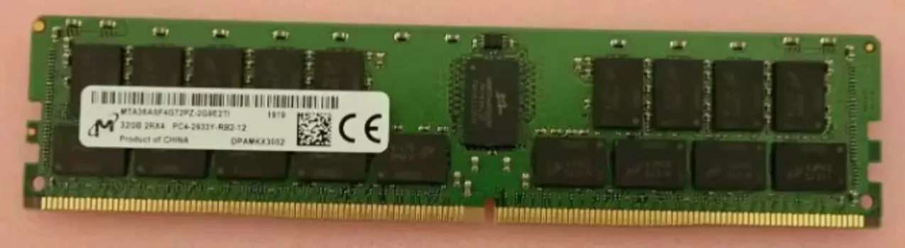 Для диагностических микрон 32G 2RX4 2933 ECC REG DDR4 Серверная память