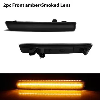 Для Dodge Challenger передний и задний габаритный указатель поворота, функция отражателя заднего бампера в качестве задних или задних противотуманных фар