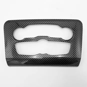 Для Dodge Charger 2015+ углеродное волокно, центральное управление кондиционером, крышка панели кондиционера