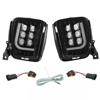 Для Dodge Ram 1500 2013 2014 2015 2016 фотолампа Противотуманные фары с DRL