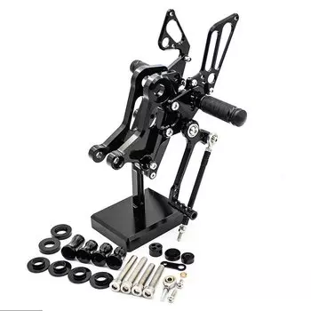 Для Ducati 696 Monster 696 796 1100 EVO, задний комплект для ног с откидной ножкой, GP рычаг переключения передач, регулируемая подножка для мотоцикла, задний комплект, колышки для ног