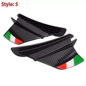 Для Ducati 899 959 1198 1198S 1199 1299 Panigale V4 V4S V4R V2 Supersport S мотоцикл Winglet комплект аэродинамического крыла спойлер