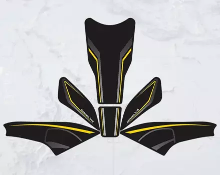 Для DUCATI DIAVEL V4 2023, защита для бака мотоцикла Diavel, кожаная наклейка с матовой глазурью, наклейки, аксессуары